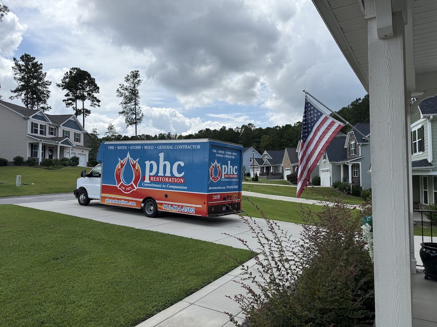 restoration work by PHC Restoration in Lillington, NC (photo 2 of 5)