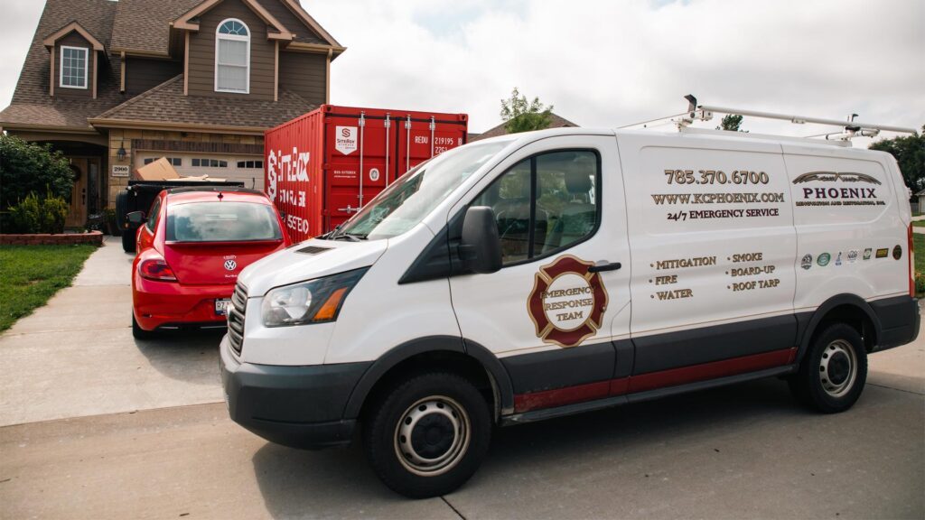restoration work by Phoenix Renovation and Restoration of Kansas City in Overland Park, KS (photo 3 of 5)