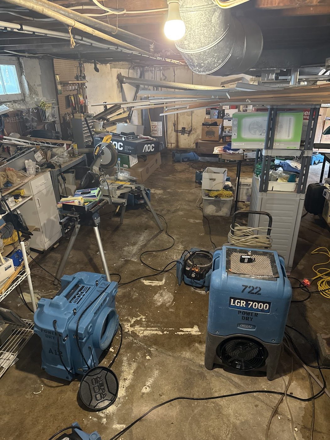 water damage restoration work by Power Dry in Lenexa, KS (photo 5 of 5)