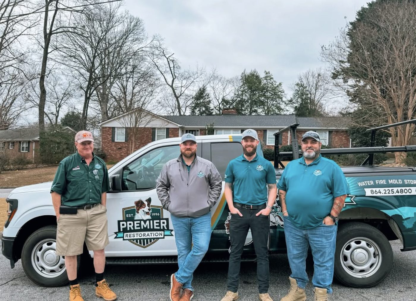 restoration work by Premier Restoration in Belton, SC (photo 4 of 5)