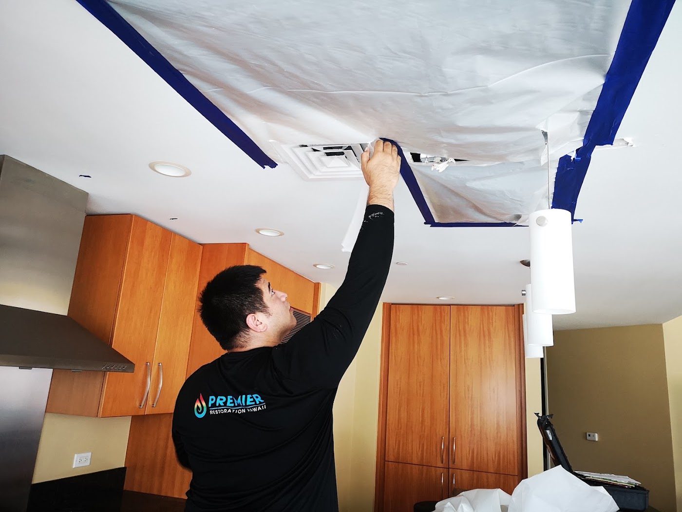 water damage restoration work by Premier Restoration Hawaii in Honolulu, HI (photo 5 of 5)