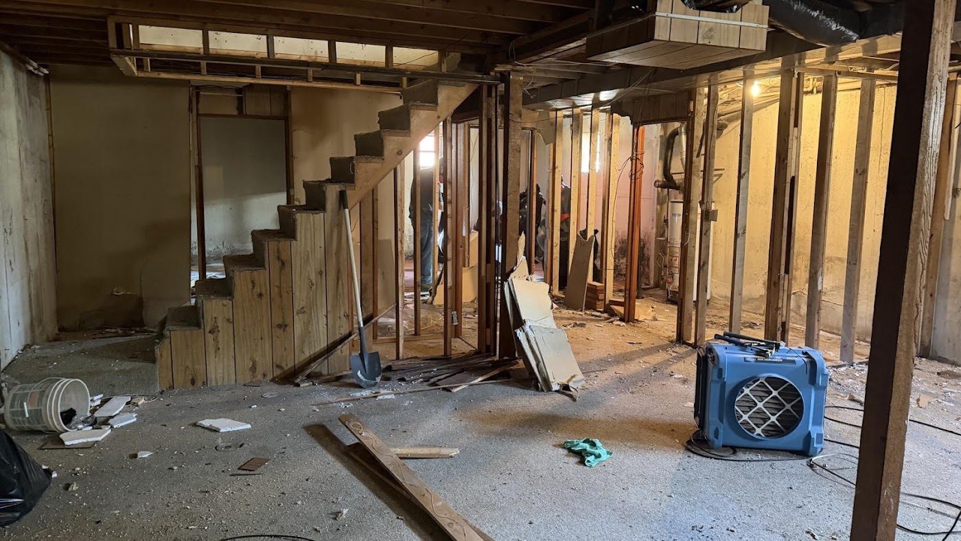 restoration work by Premier Restoration of Wichita in Andover, KS (photo 2 of 5)