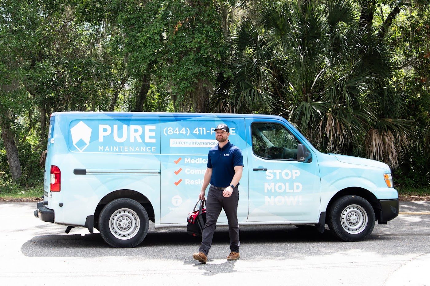restoration work by Pure Maintenance Mold Remediation - Jacksonville in Jacksonville, FL (photo 4 of 5)