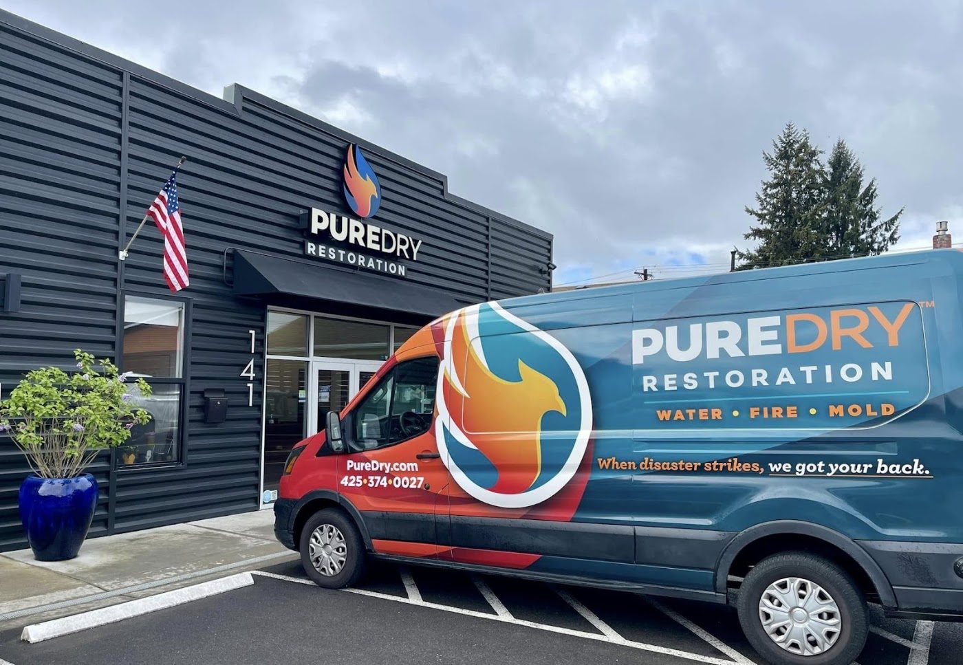 restoration work by PureDry Restoration in Snohomish, WA (photo 2 of 5)