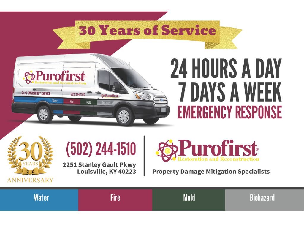 Purofirst Disaster Services — restoration services in Louisville, KY