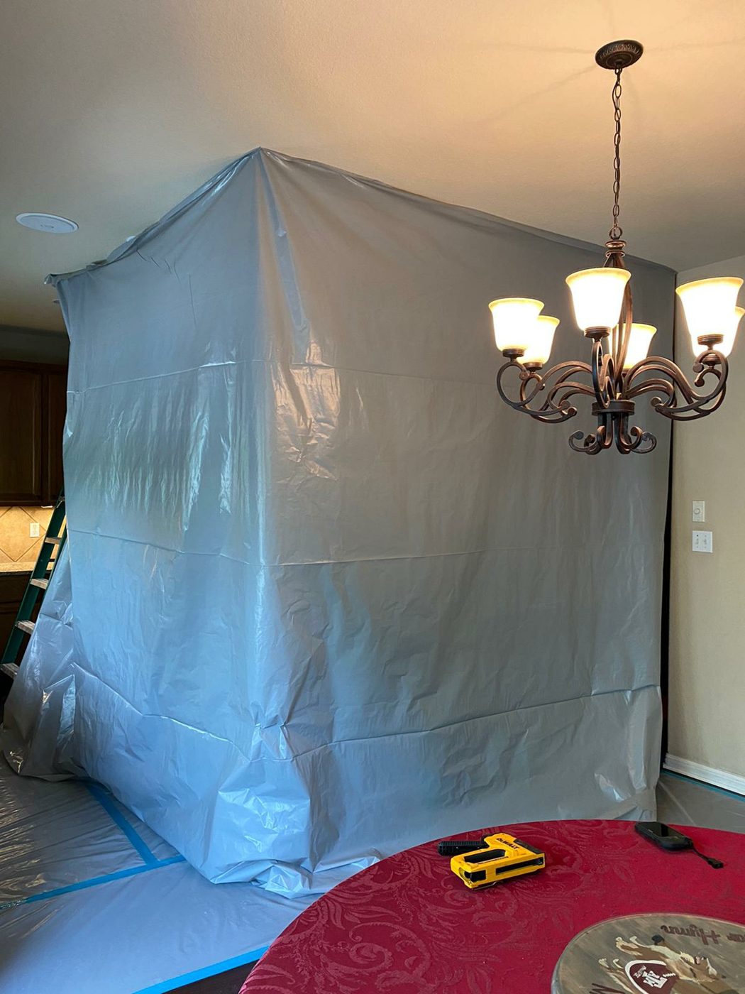 water damage restoration work by QD Restoration - Water, Fire, Mold in San Antonio, TX (photo 5 of 5)