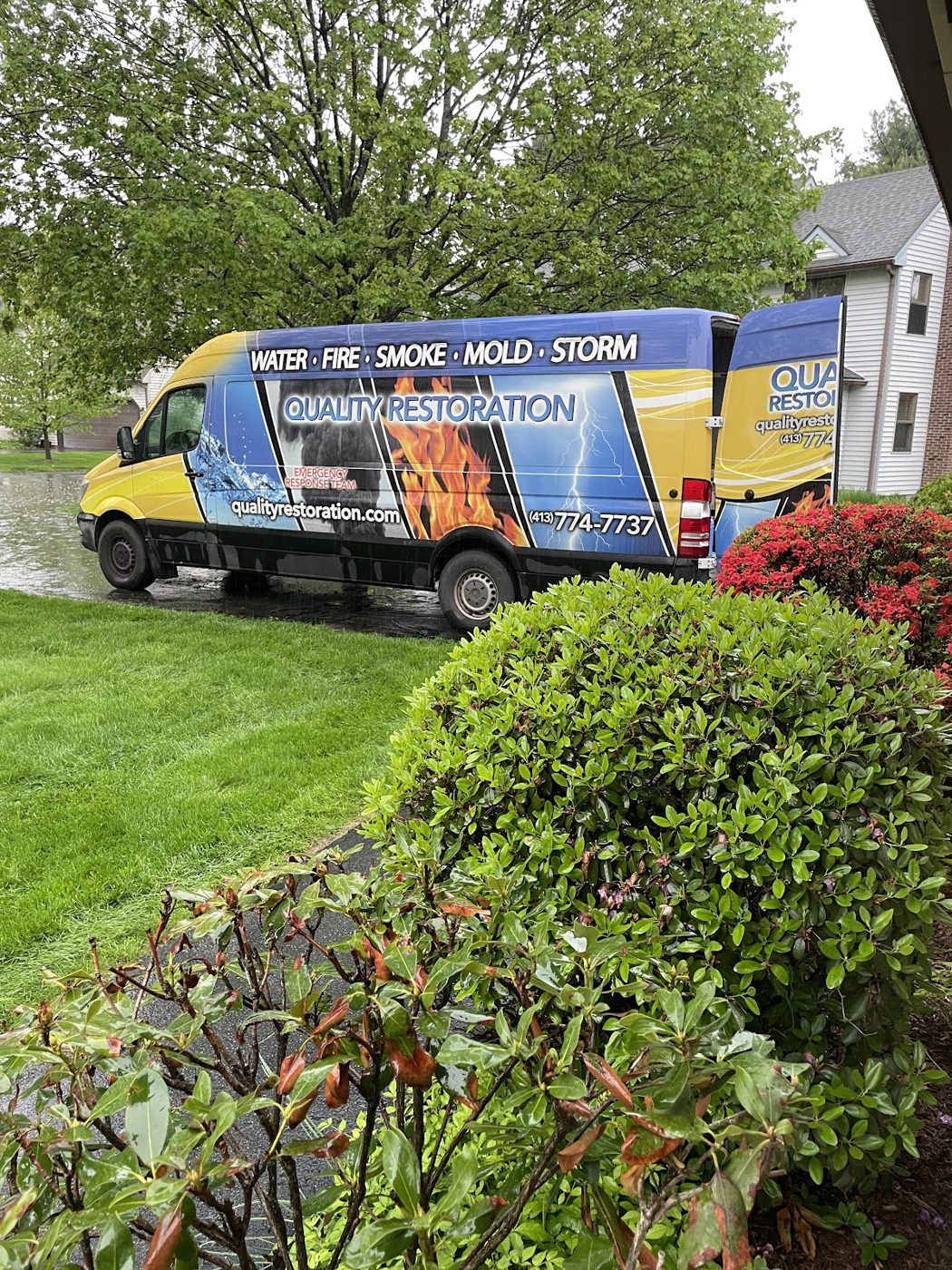 restoration work by Quality Cleaning & Restoration, Inc in Greenfield, MA (photo 3 of 5)