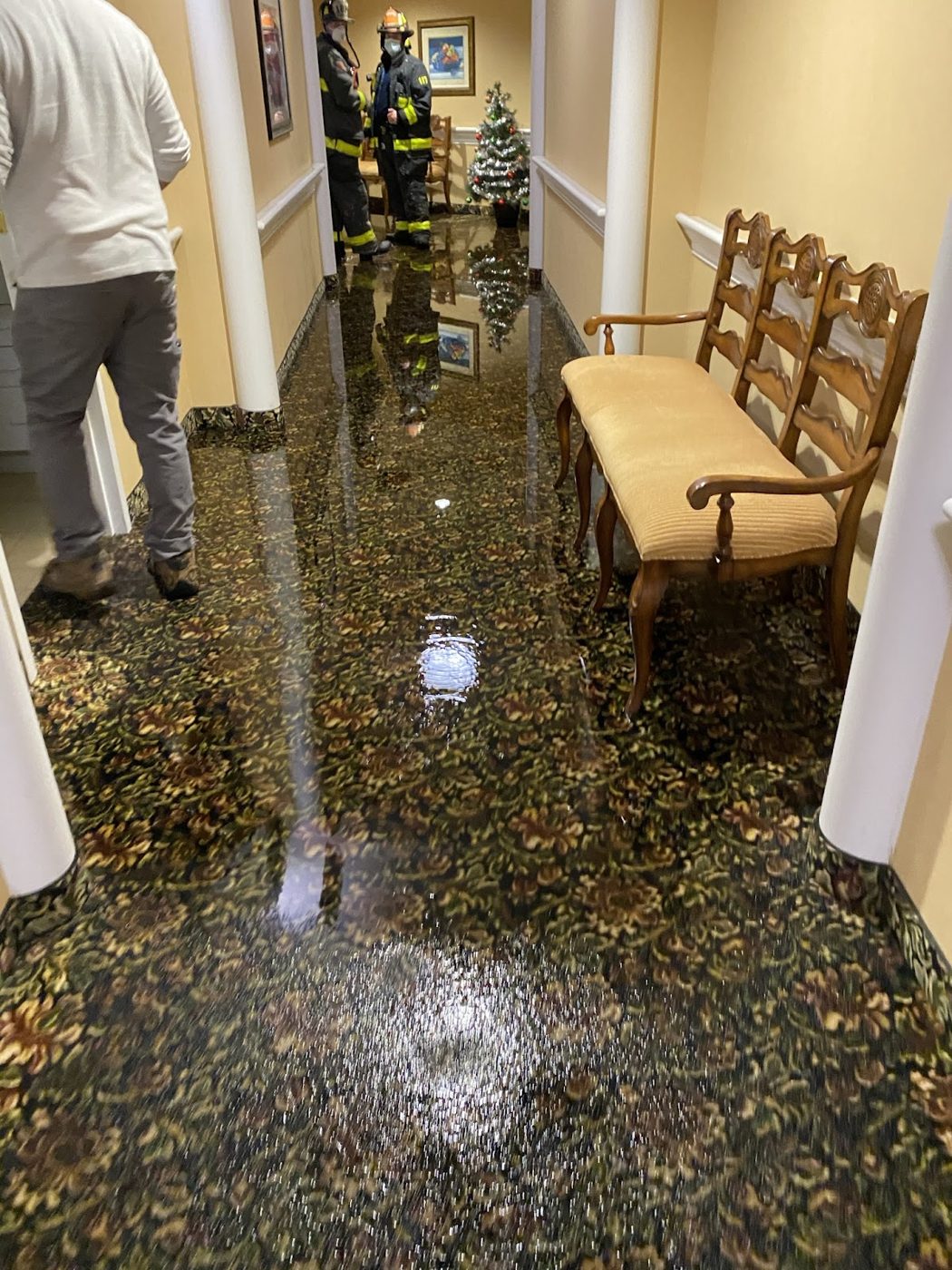 water damage restoration work by Quality Cleaning & Restoration, Inc in Greenfield, MA (photo 5 of 5)