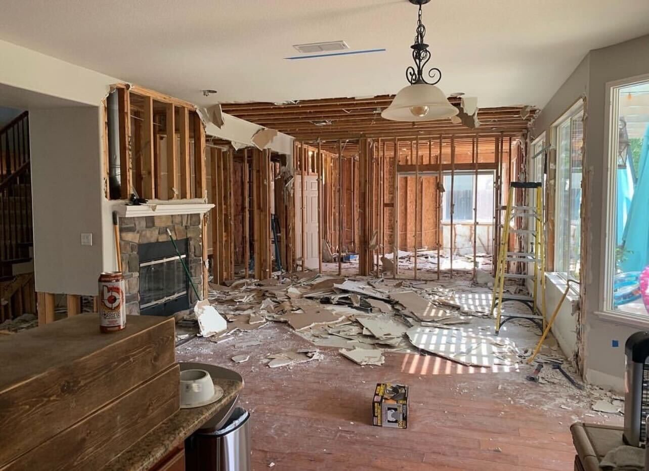 restoration work by RESCO - Restoration Emergency Services Company in Orangevale, CA (photo 3 of 5)