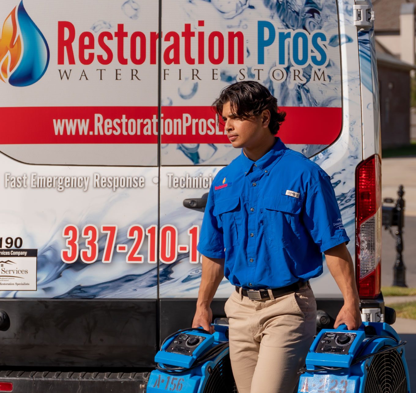 restoration work by Restoration Pros in Lafayette, LA (photo 3 of 5)