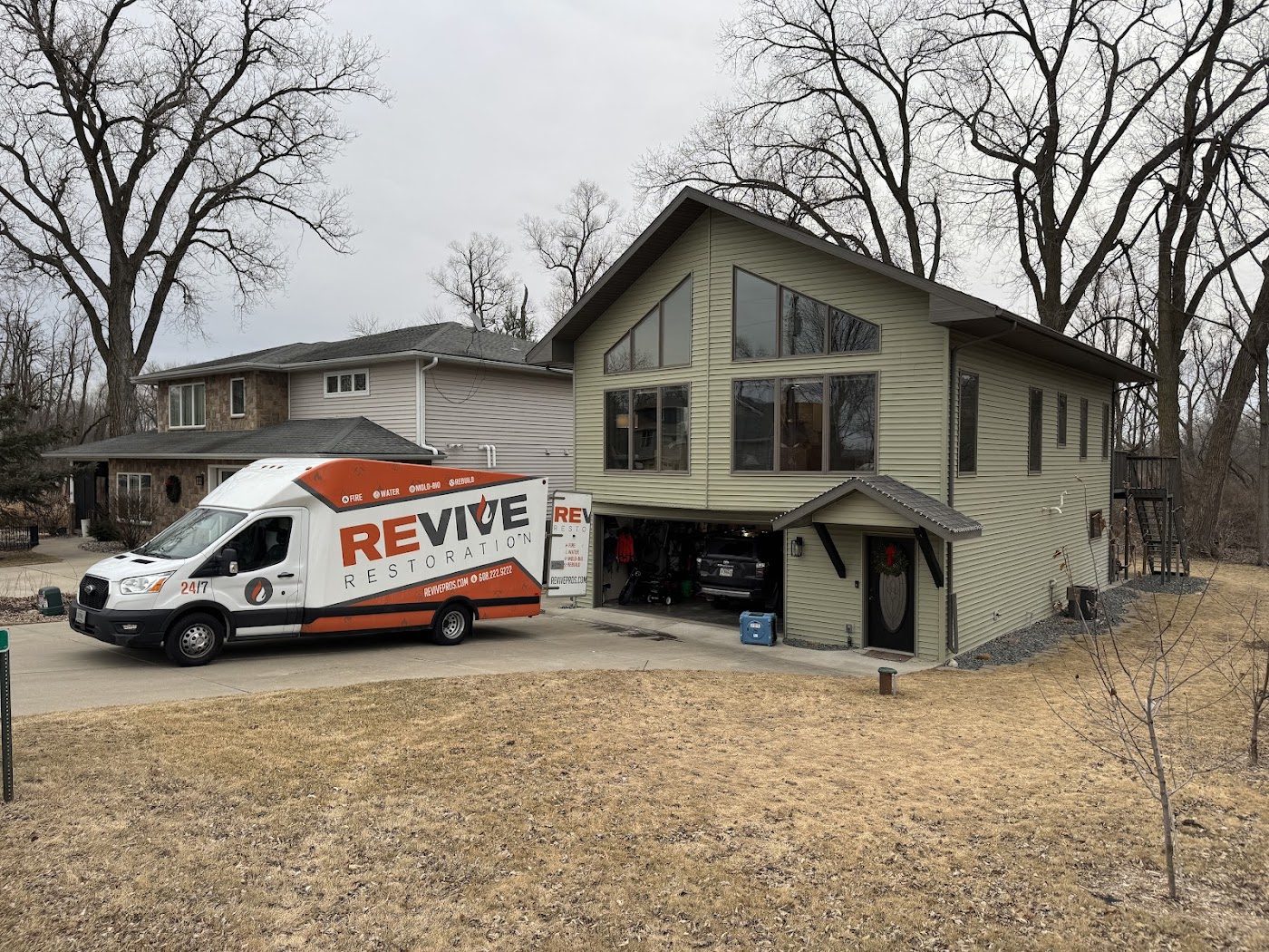 restoration work by Revive Restoration in Madison, WI (photo 4 of 5)