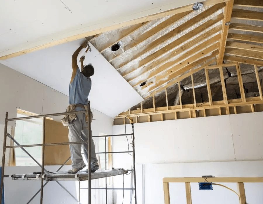 water damage restoration work by Rhode Island Restoration in North Providence, RI (photo 5 of 5)