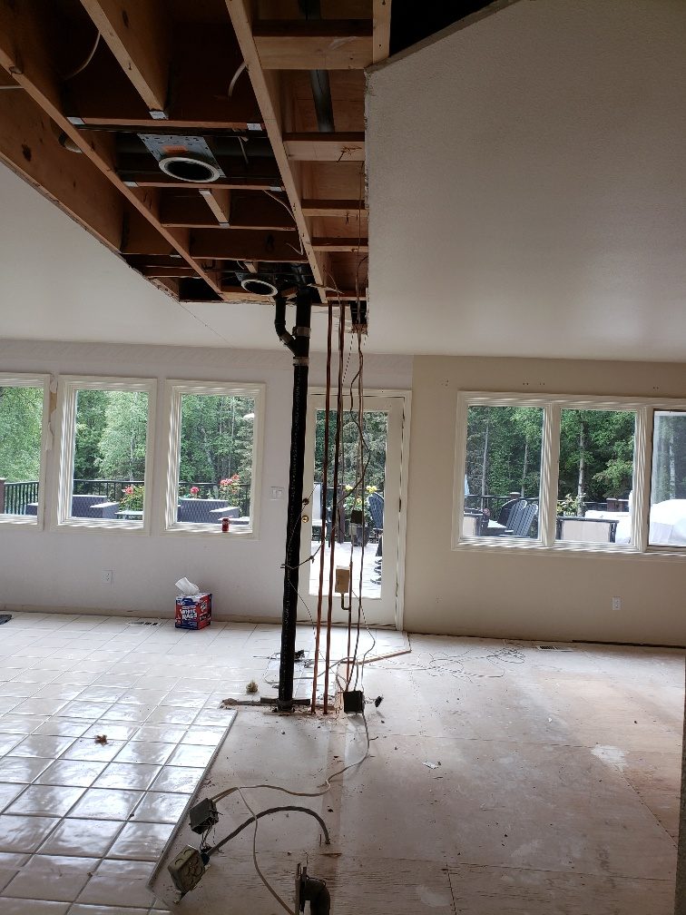 restoration work by Roy Briley General Contracting, Fire &Water Damage Restoration, Mold Mitigation in Anchorage Alaska in Anchorage, AK (photo 2 of 5)