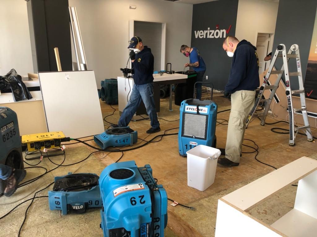 restoration work by Royal Water Damage Restoration in Willow Grove, PA (photo 3 of 5)