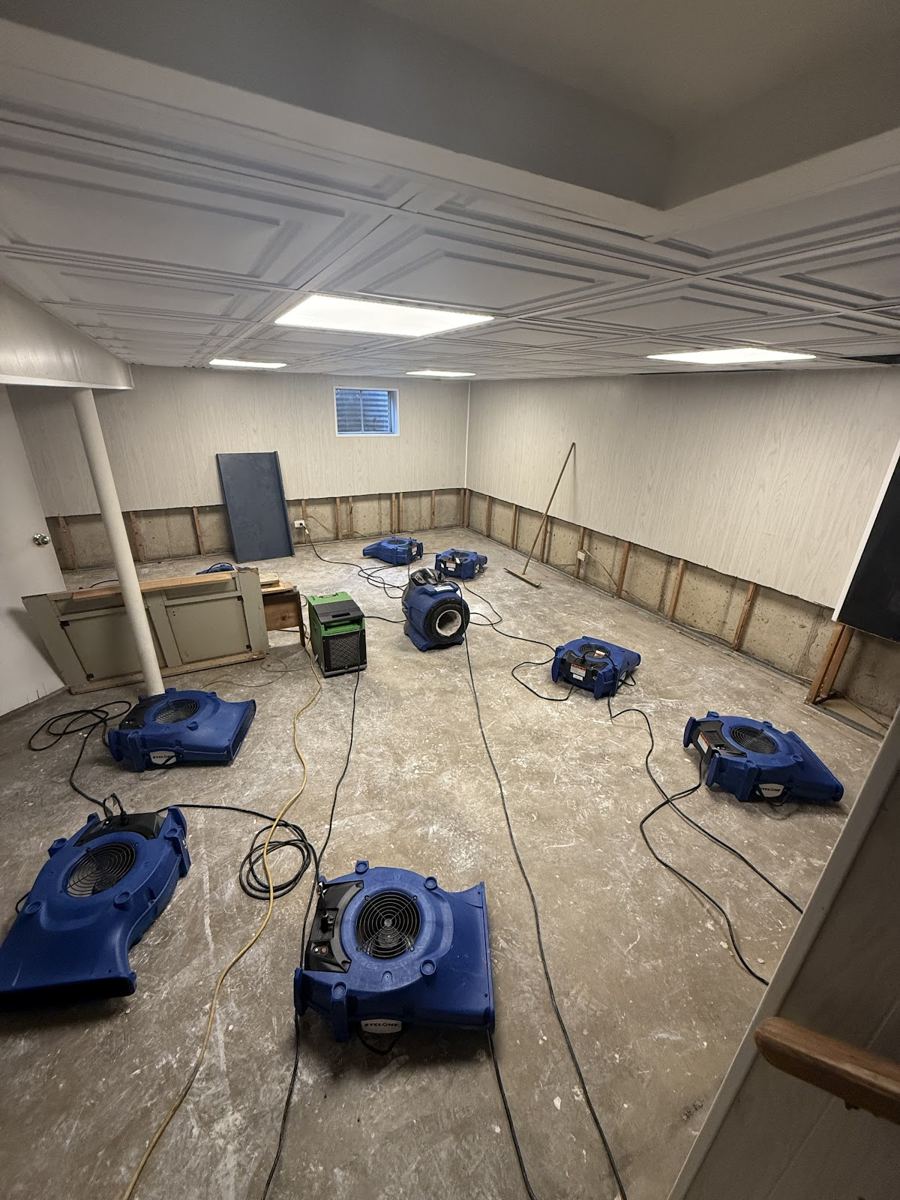 water damage restoration work by Scene Cleaners in Addison, IL (photo 5 of 8)