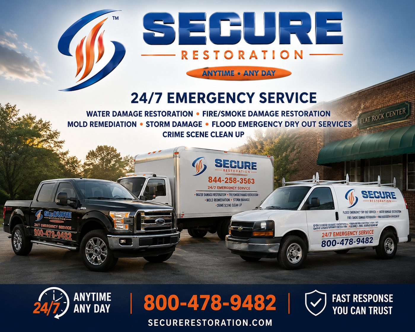 restoration work by Secure Restoration in Asheville, NC (photo 4 of 5)