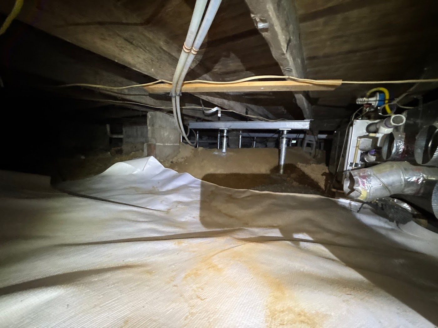 water damage restoration work by Secure Restoration in Asheville, NC (photo 5 of 5)