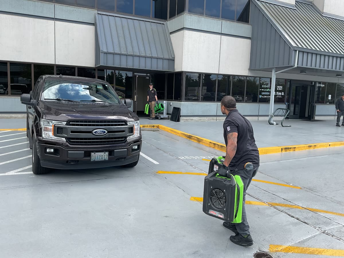 water damage restoration work by SERVPRO of Tacoma in Tacoma, WA (photo 6 of 8)