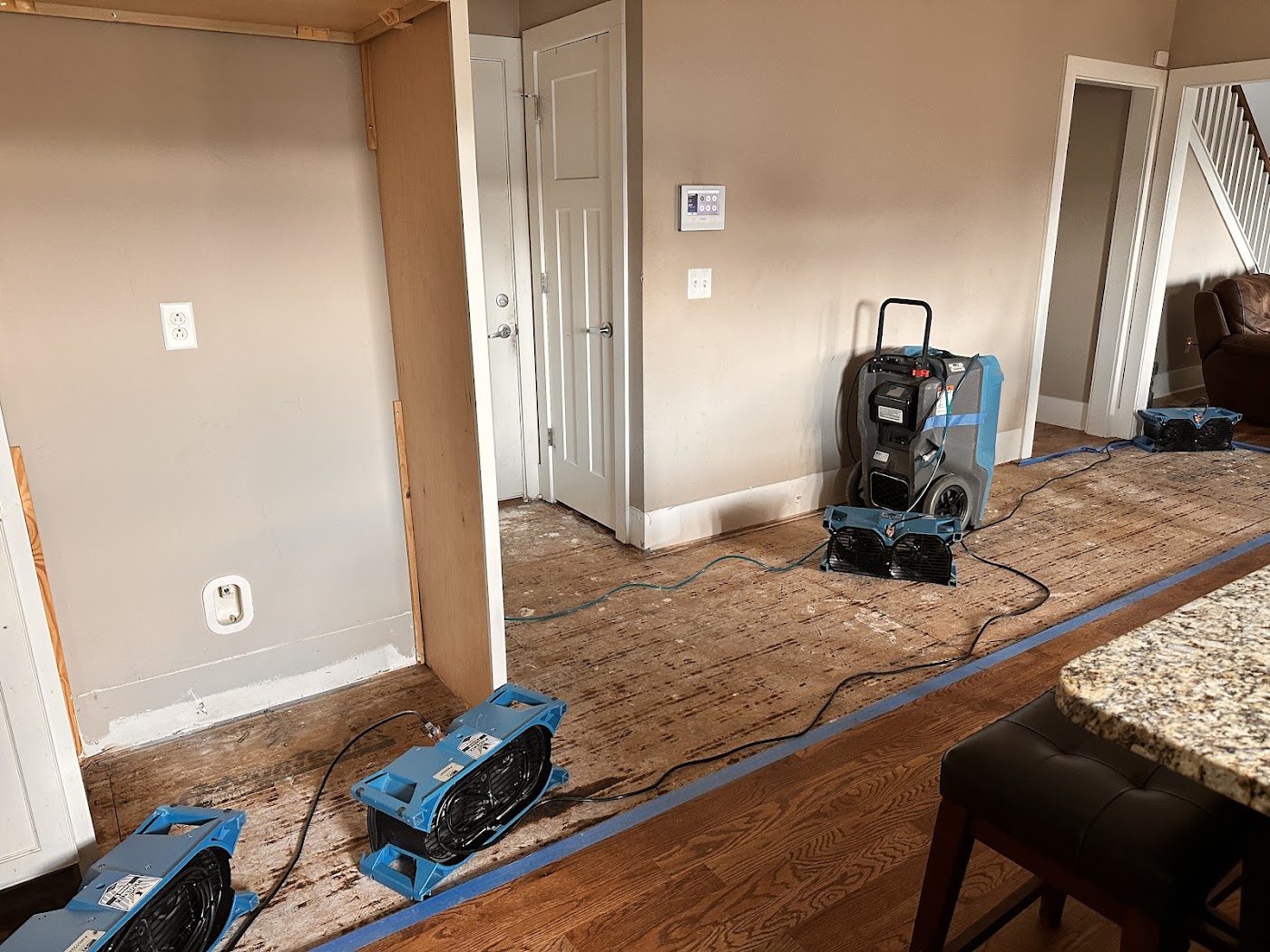 water damage restoration work by Southeast Restoration in Murfreesboro, TN (photo 5 of 5)