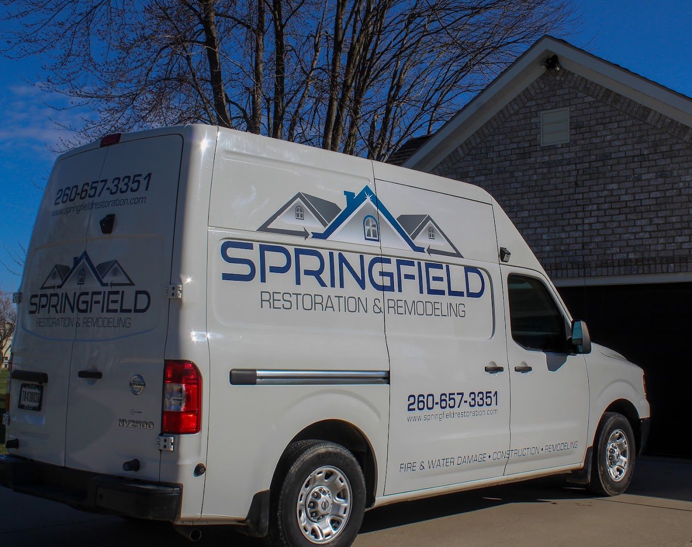 water damage restoration work by Springfield Restoration & Remodeling in Harlan, IN (photo 5 of 5)