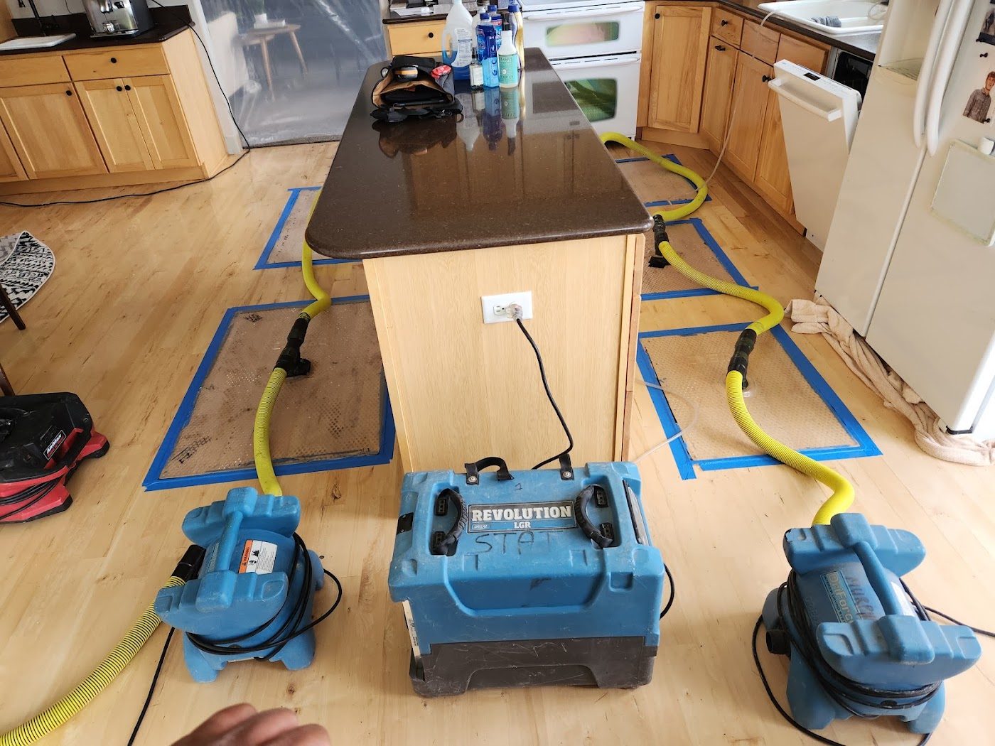 water damage restoration work by Stat Restoration in Kalispell, MT (photo 5 of 5)