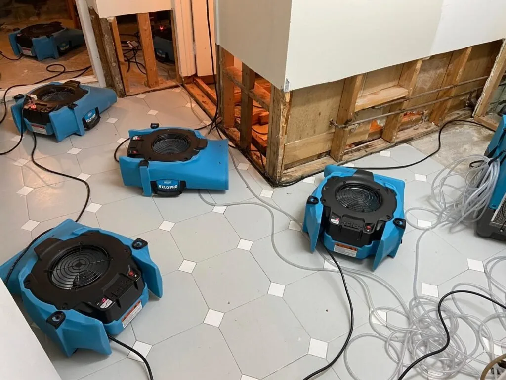 Swept Away Water Damage Restoration restoration work