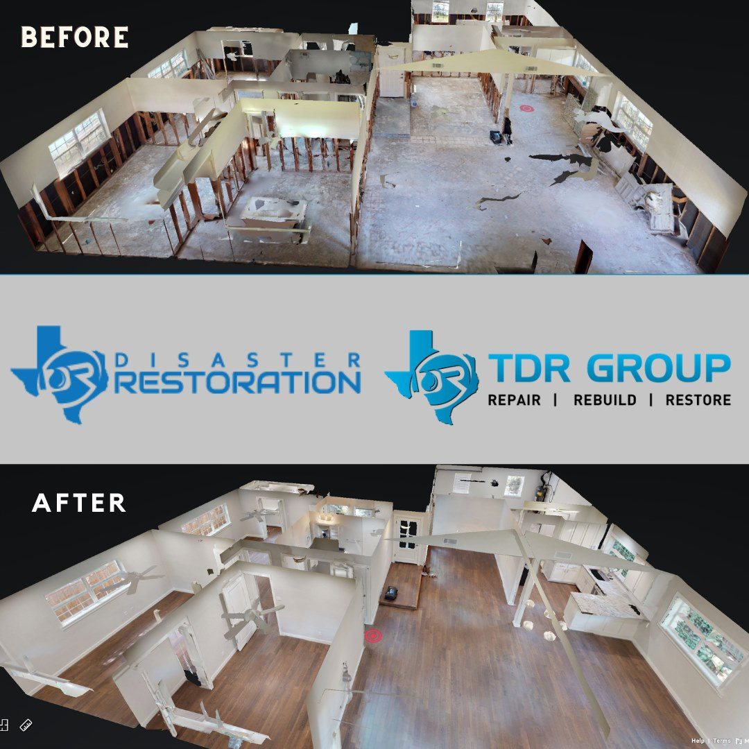 water damage restoration work by Texas Disaster Restoration in Farmers Branch, TX (photo 5 of 5)