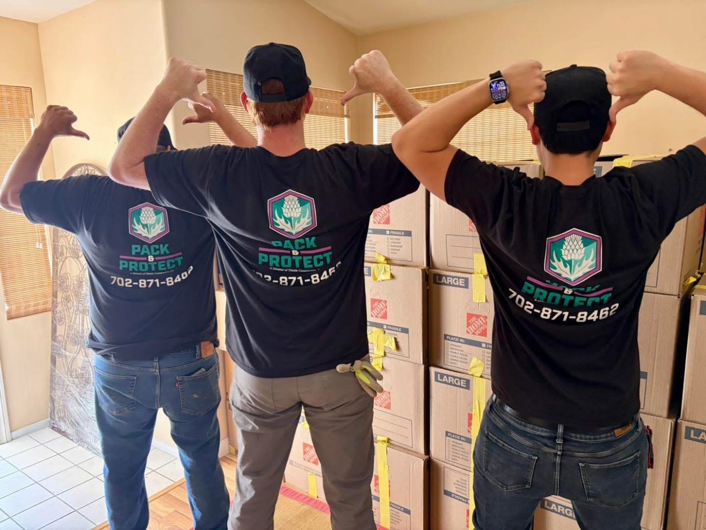 water damage restoration work by Thistle DKI in North Las Vegas, NV (photo 5 of 5)