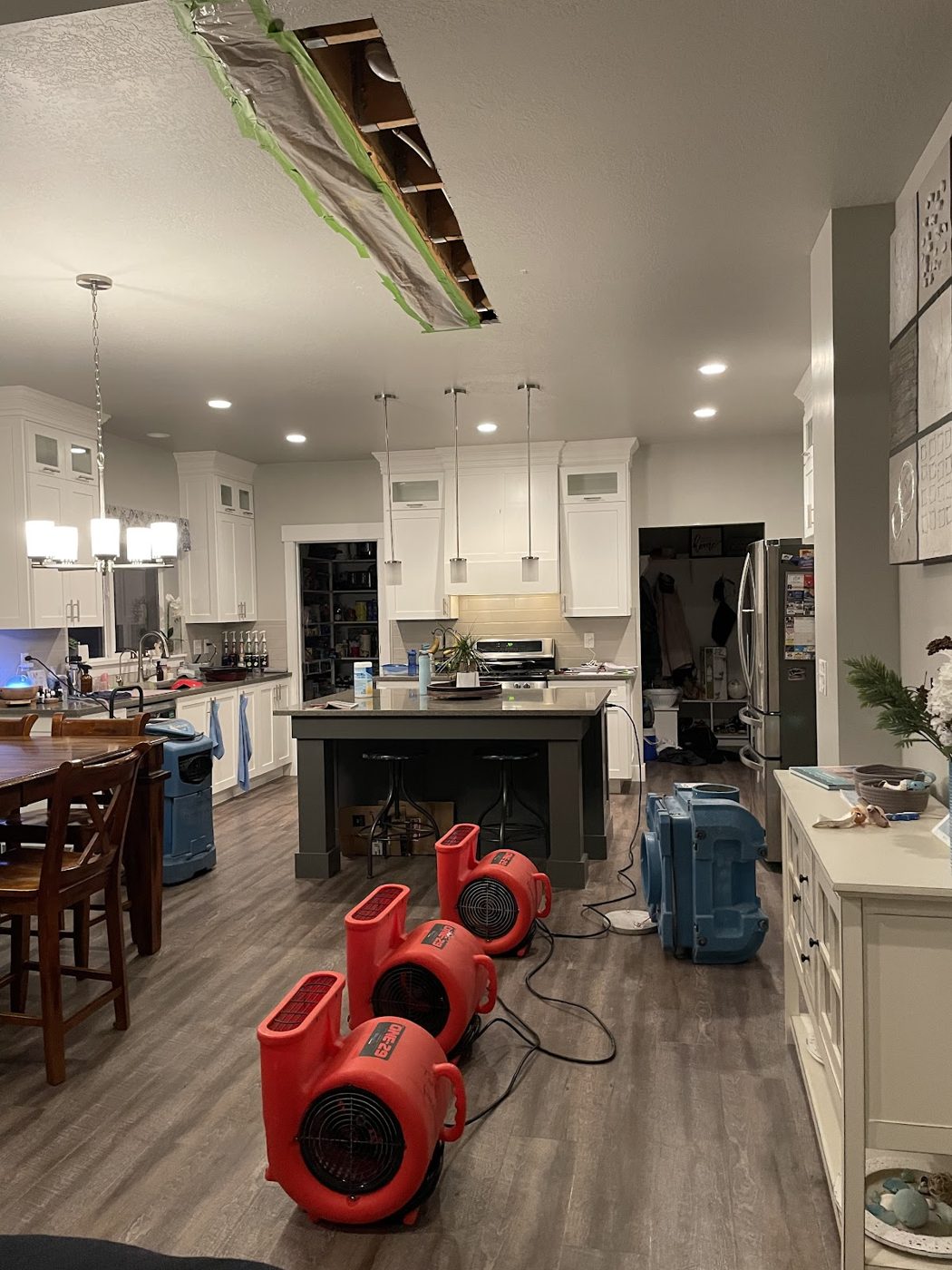 water damage restoration work by Total Flood & Fire Restoration in Herriman, UT (photo 5 of 5)