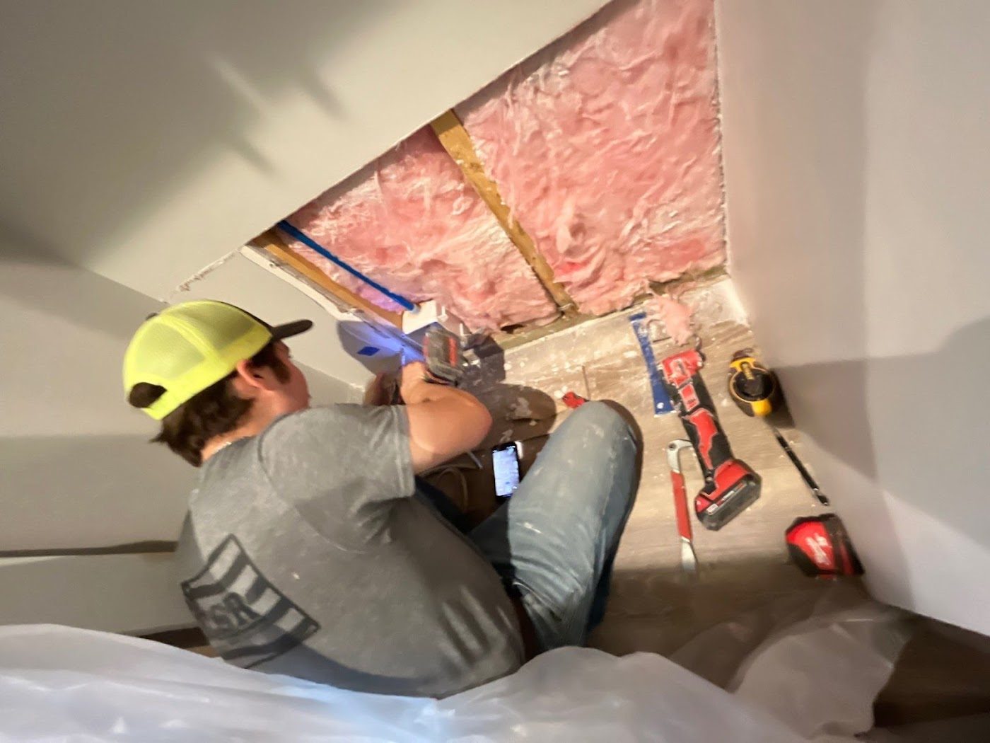 water damage restoration work by Treasure State Restoration in Belgrade, MT (photo 5 of 5)