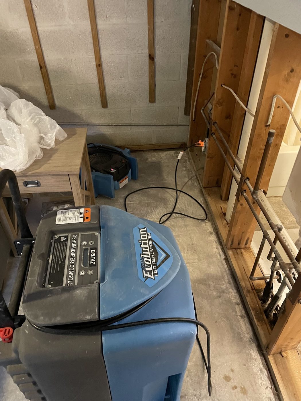 water damage restoration work by True North Restoration of Kansas City in Liberty, MO (photo 5 of 5)