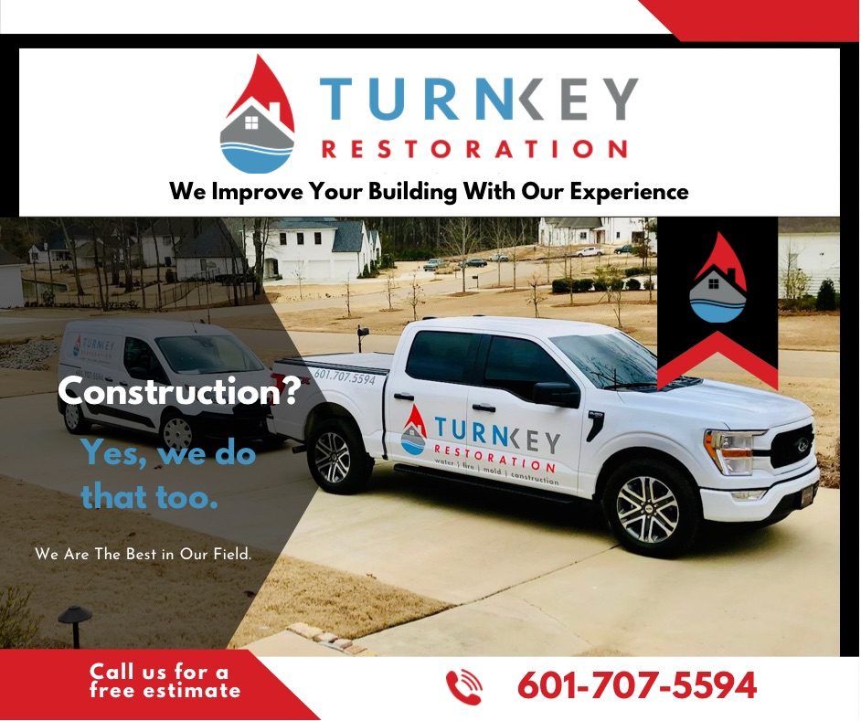 water damage restoration work by Turnkey Restoration in Ridgeland, MS (photo 5 of 5)