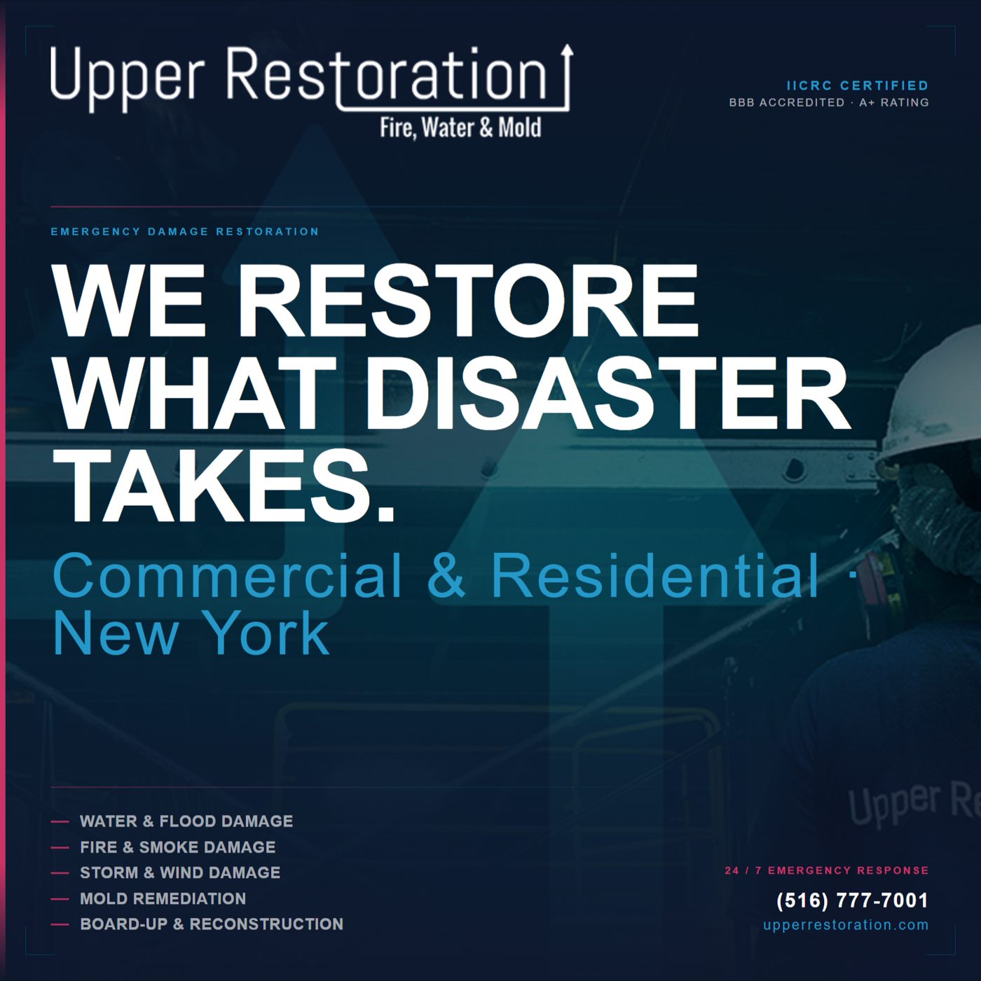 Upper Restoration — restoration services in Farmingdale, NY