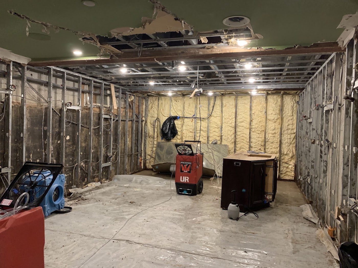 water damage restoration work by Upper Restoration in Farmingdale, NY (photo 5 of 5)