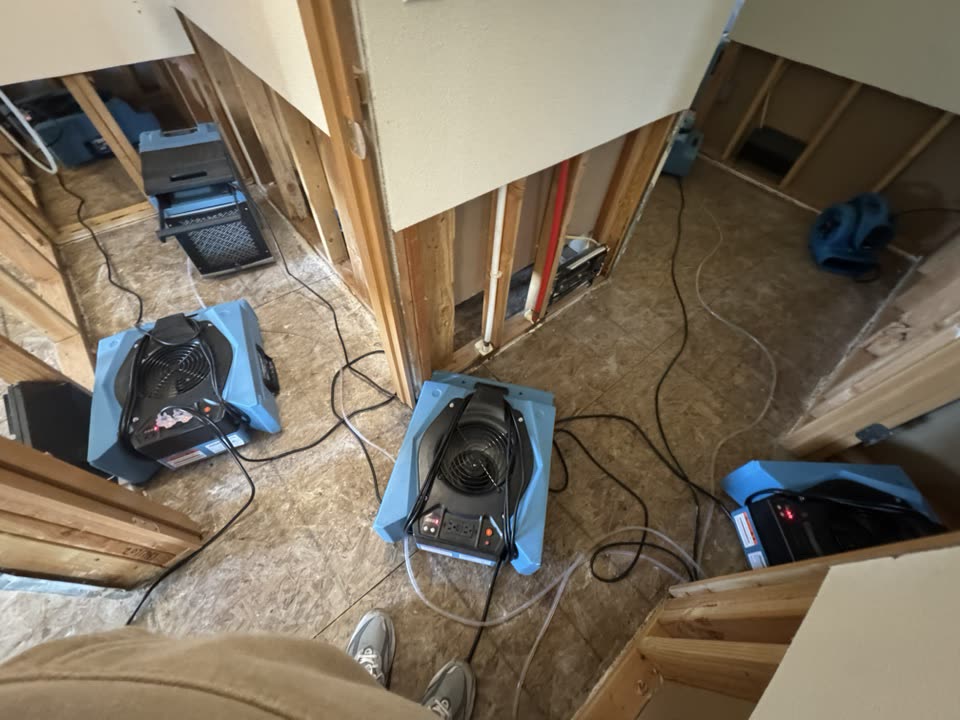 water damage restoration work by Vertical Restoration of Denver in Greenwood Village, CO (photo 6 of 8)