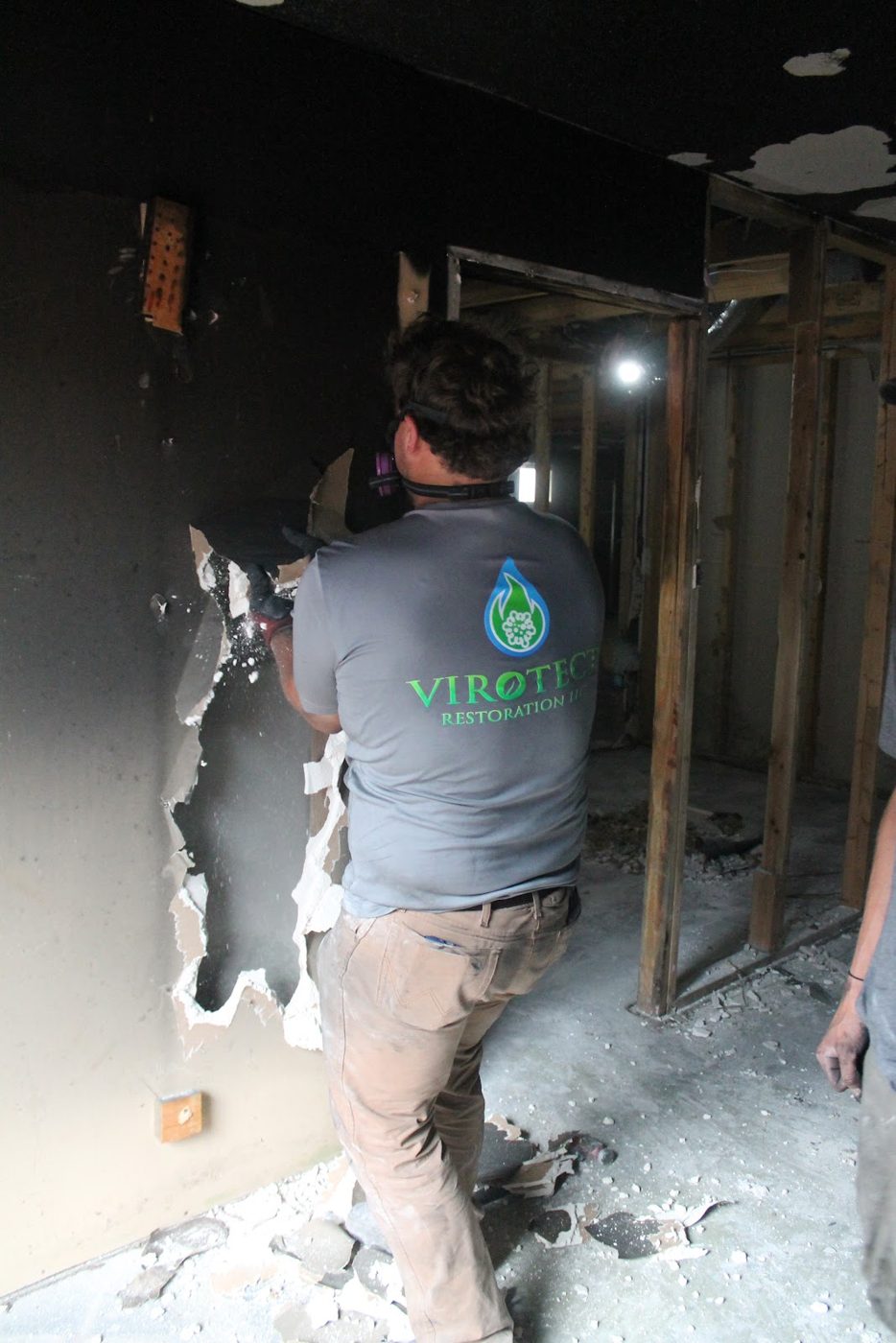 water damage restoration work by Virotect Restoration in Arab, AL (photo 5 of 5)
