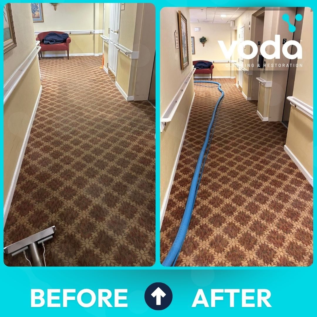 water damage restoration work by Voda Cleaning & Restoration of Hartford in Glastonbury, CT (photo 5 of 5)