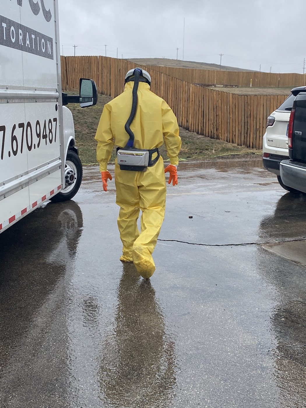 water damage restoration work by WCC Restoration in Gillette, WY (photo 5 of 5)