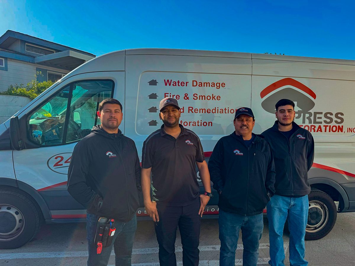 restoration work by Xpress Restoration Inc. : Fire & Water Damage Restoration in Chula Vista, CA (photo 4 of 5)