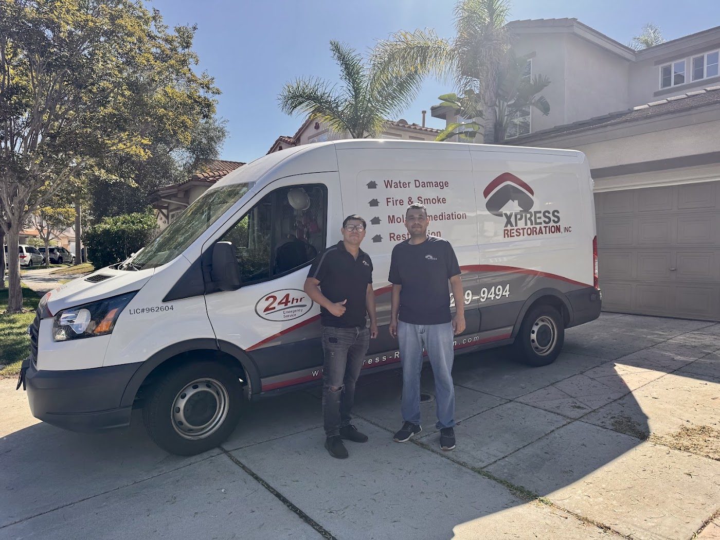 water damage restoration work by Xpress Restoration Inc. : Fire & Water Damage Restoration in Chula Vista, CA (photo 5 of 5)